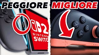 NINTENDO SWITCH 2 - I cambiamenti PEGGIORI e MIGLIORI rispetto Switch 1