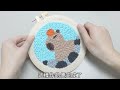 俄羅斯刺繡 戳戳繡 毛線 水豚 簡易版 【拉拉的手作教學】