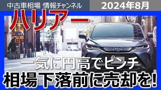 【ハリアーの業者オークション相場情報】円高の今、相場はどうなった！？すぐに売却した方が良い理由