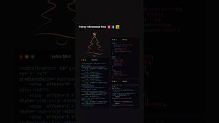 Merry christmas tree | HTML5 - CSS - JavaScript