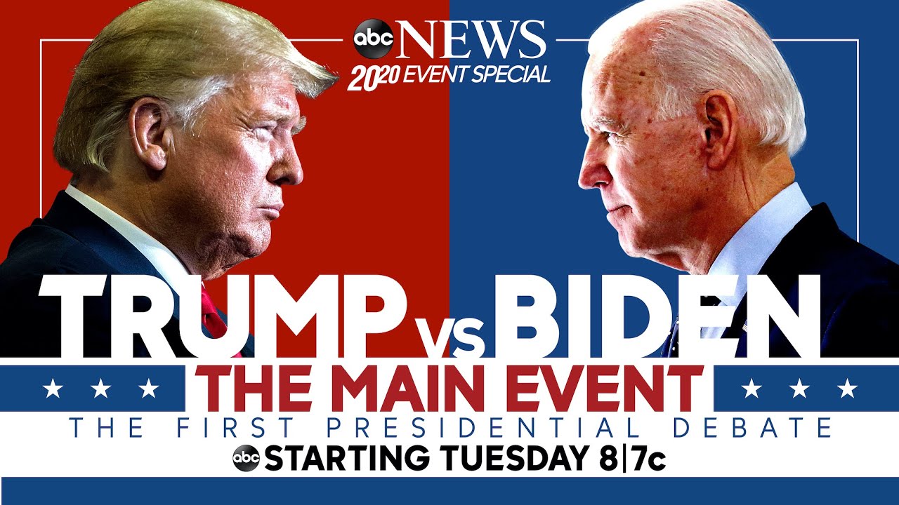 First 2020 Presidential Debate: WATCH LIVE Pres. Trump, Joe Biden Go ...