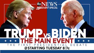 First 2020 Presidential Debate: WATCH LIVE Pres. Trump, Joe Biden go head-to-head | ABC News