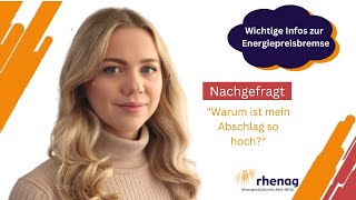 rhenag-Info: Abschläge und Energiepreisbremse