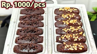 LANGSUNG JADI REBUTAN KARENA ENAK BANGET!! SIMPEL DAN MODAL SEDIKIT. KUE COKELAT INSERT KEJU