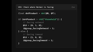 Houdini-VEX | Check Where Normal Direction is Facing (Outward or Inward)