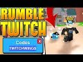 13 RUMBLE STUDIOS TWITCH CODES IN ROBLOX MINING SIMULATOR!