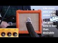 is it worth it as a stand alone mini amp orange crush mini review