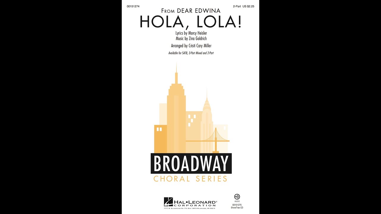 Hola, Lola! (2-Part Choir) - Arranged By Cristi Cary Miller - YouTube