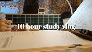 STUDY VLOG | 🇰🇷 공시생 브이로그 | 국가직 9급 D-50 | 50일이요? 😱 주말이라고 놀 생각부터 했는데 🤣 닥치고 공부해야 할 듯 😭