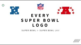 EVERY SUPER BOWL LOGO