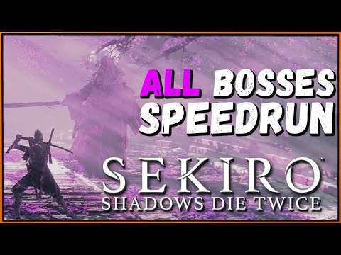 Смотрим спидран всех боссов от Диста  Sekiro All Bosses Speedrun in 1:25:01 Glitchless