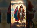 Jesus' vs 🚴🚴|| #jesus #girl #jesuschrist #bicycle #shortvideo #edit #shorts