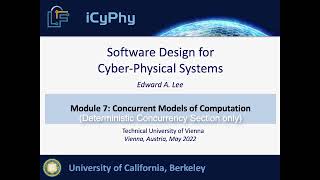 Module 7: Concurrent Models of Computation