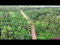 guddeyangadi to palke church beautiful drone view 4k video 2023 ...