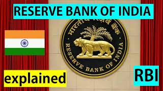 Reserve Bank of India (RBI) | Overview | RBI explained | RBI working, functions, branches | RBI wiki