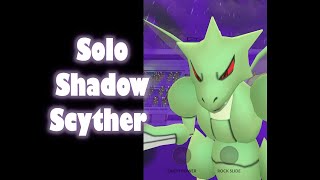 Solo shadow Scyther / 單刷暗影飛天螳螂 [PokemonGo]