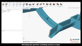 Learn HyperWorks Interface - Geometry Spin