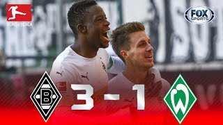 Borussia Mönchengladbach - Werder Bremen [3-1] | GOLES | Jornada 11 | Bundesliga
