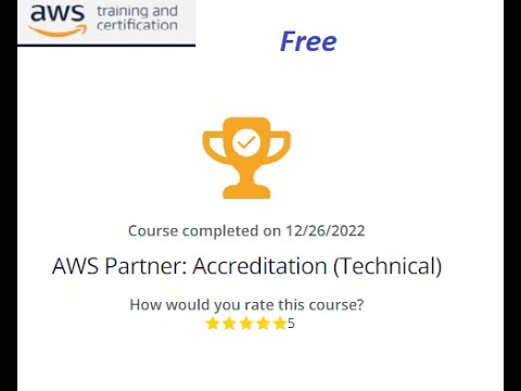 AWS Partner Accreditation Technical 2022-23 (AWS Technical Professional ...