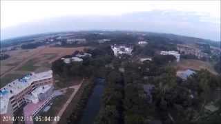 Fully Autonomous Flight -Aerial Video of SUST Kilo Road by SUST Drone Team