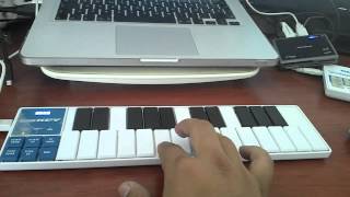 Testing KORG NanoKey