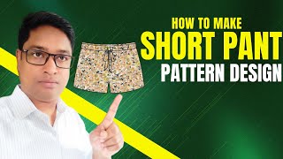 How To Make a Short Pant Pattern | Short Pants Pattern Design | Winda Cad Tutorial |