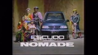 懐かしいCM　スズキ　SUZUKI　エスクード　ノマド　ESCUDO NOMADE