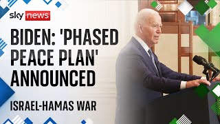 'It's time for this war to end', says Joe Biden in a surprise announcement | Israel - Hamas war