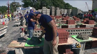 Builders Compete For Title Of 'Pennsylvania's Best Bricklayer'