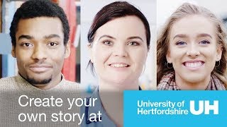 Create your own story at the University of Hertfordshire