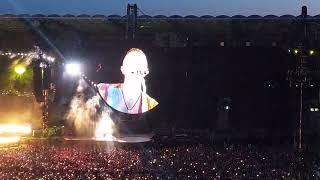 Concert Coldplay Brussels King Baudouin Stadium 9th august 2022 Yellow