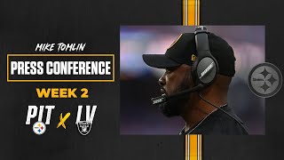 Steelers Press Conference (Week 2 vs Raiders): Coach Mike Tomlin | Pittsburgh Steelers