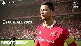 eFootball 2023 - PS5 Next Gen Gameplay - Manchester United vs. Arsenal | 4K
