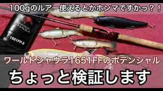 【検証】ワールドシャウラ1651FF 3のポテンシャルを検証します！！