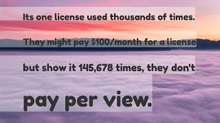 ELI5 How Do Streaming Services Manage to Turn a Buck Charging Around 12mo Unlimited Streaming Wh