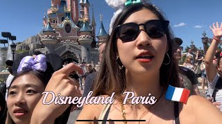 [Disneyland Paris Vlog🇫🇷] 法國迪士尼30週年啦!!!  一日衝兩園Studio、Park玩好玩滿｜全世界最夢幻的地方🧡💛