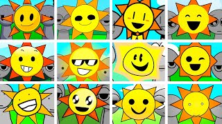 Incredibox Sprunki but ONLY Mr. Sun in ALL Different Mods