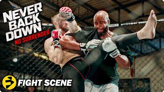 NEVER BACK DOWN: NO SURRENDER | Michael Jai White | Case vs Cobra | Extended Fight Scene