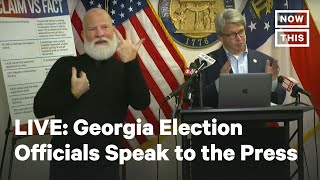 Georgia Secretary of State Holds Election Night Press Conference | LIVE | NowThis