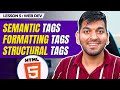 Mastering HTML Tags for Web Development || Episode - 5