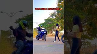 Cute Boy Reaction🤣😍 #subscribe #youtube #motercycle #bikerider #ktm #ktmlover #funny #shorts