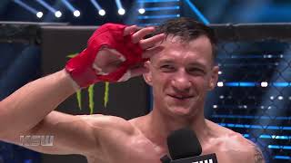 You are f**** awesome! - Sebastian Przybysz after KSW 84 } Cage interview