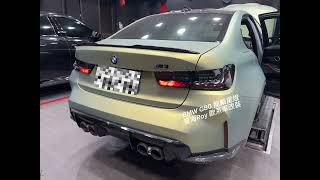 音海Roy BMW M3 G80 龍鱗尾燈