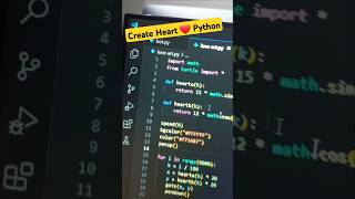 Create 3D heart ❤️  animation using python