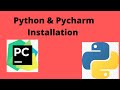 #02 Python Installation || Pycharm Installation || Python Tutorial for Beginners || Python