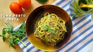 Quick and Easy Tuna Pesto Pasta Recipe | How to cook Tuna Pesto Pasta