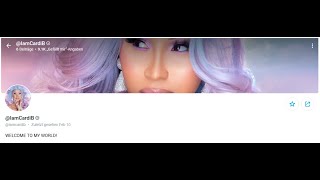 ALL ONLYFANS PICTURES by CardiB ๐๐๐ธ CardiB OnlyFans Leak