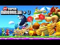 New Super Mario Bros Wii + U - Full Game 100% Walkthrough (2 Player)