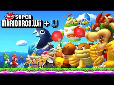 New Super Mario Bros Wii U – Full Game 100% Walkthrough (2 Player)
