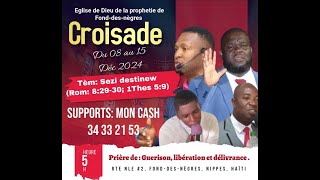 Grande Croisade de l'Eglise De Dieu la Prophétie de FDN  Thème: Sezi Destinew Romain 8:29;30